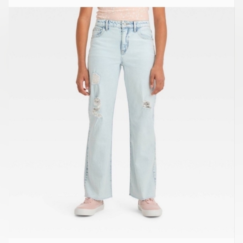 Art Class Baggy High-Rise Relaxed Hip & Thigh Straight Leg Girl